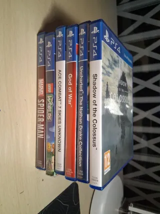 Lote 6 videojuegos PS4