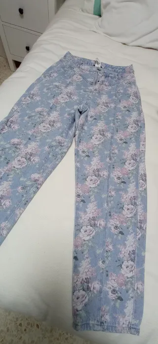 Lote 2 pantalones vaqueros talla S