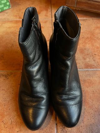 Botines Pitillos Negros Talla 40