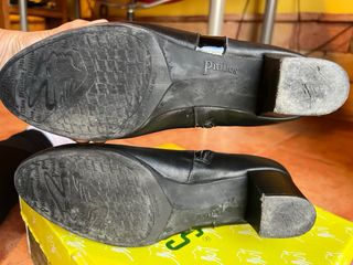 Botines Pitillos Negros Talla 40