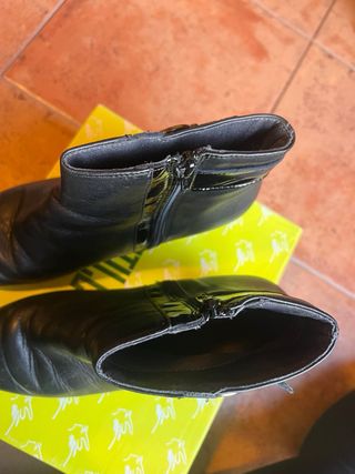 Botines Pitillos Negros Talla 40