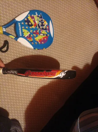 Raquetas de pádel Artengo y Bullpadel