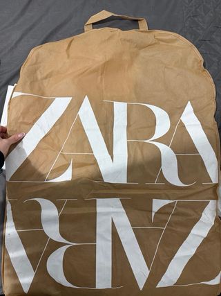 Abrigo Zara Gris Hombre