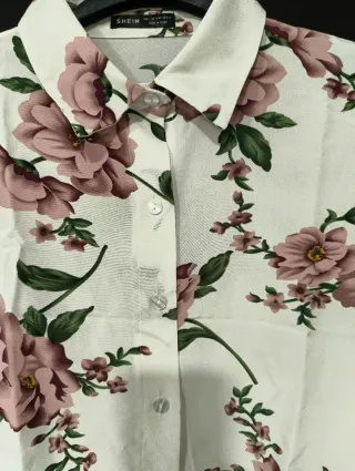 Camicia floreale Shein taglia S/M