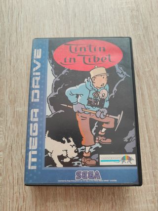 Tintin in Tíbet Sega Mega Drive