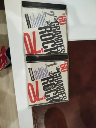 CD Los Grandes del Rock 1 y 2 Fabbri Editori