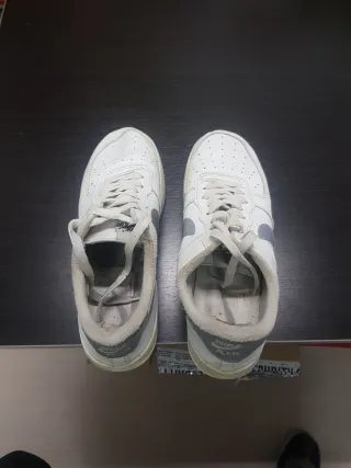 Bambas Air Force 1 Talla 45 Plata