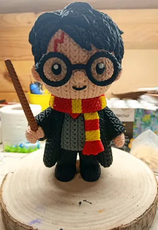 Harry Potter Crochet Figura 3D