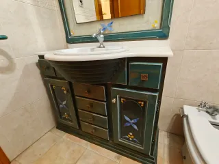Conjunto Muebles Baño vintage