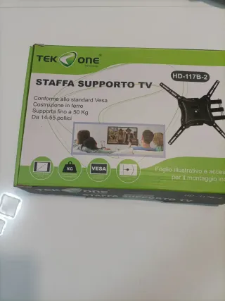 Staffa Supporto TV Tek One HD-117B-2