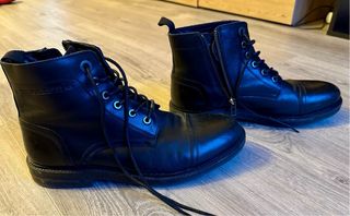 Botines de hombre negros