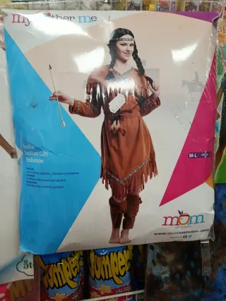 Disfraz India Mom Talla M-L