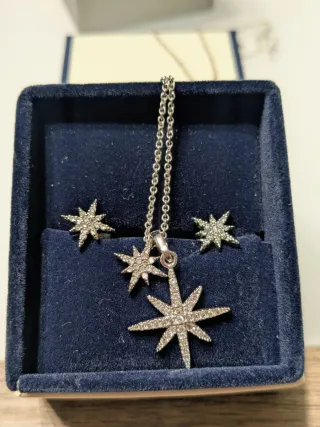 Collana e orecchini Bluespirit stelle