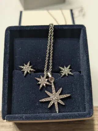 Collana e orecchini Bluespirit stelle