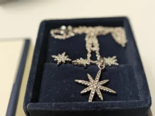 Collana e orecchini Bluespirit stelle