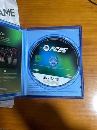 FC 26 PS5 EA Sports Nuevo comprado por error