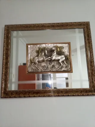 Espejo Italiano Gli Argenti Caballos