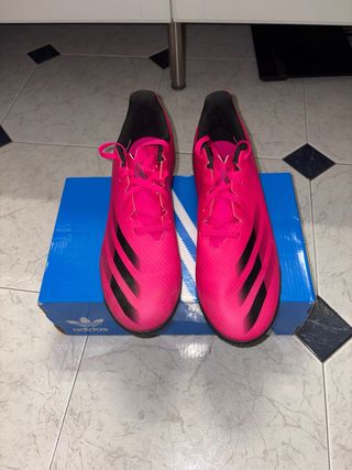Zapatillas Fútbol Sala Adidas Rosa Talla 44,5