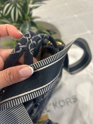Bolso Michael Kors Azul/Gris Original