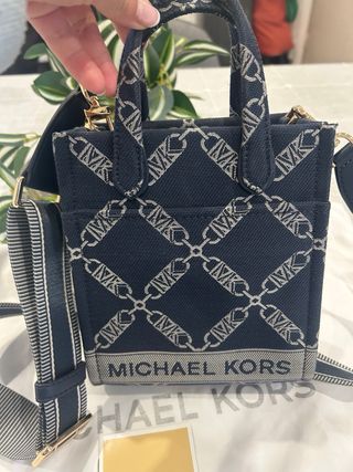 Bolso Michael Kors Azul/Gris Original