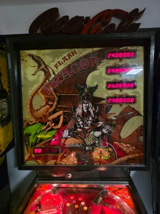 Pinball Playmatic Flash Dragon