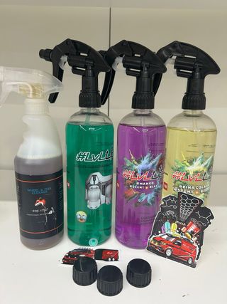 Kit Limpieza Coche #LVLUP