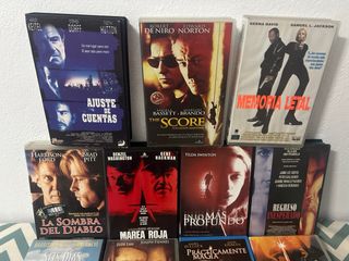 Lote..2..15 VHS Varios Géneros