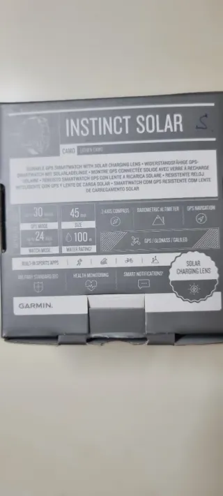 Garmin Instinct Solar Camuflaje