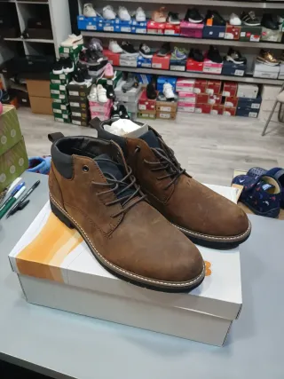 Botas Hombre Vintage Road 3 Marrón Talla 45 piel