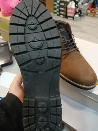 Botas Hombre Vintage Road 3 Marrón Talla 45 piel