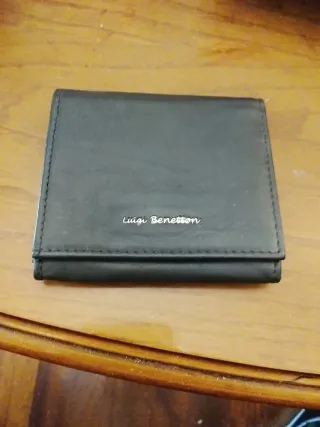 Portafoglio Luigi Benetton Uomo Nero