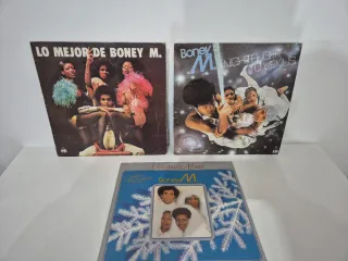 3 Vinilos Boney M.
