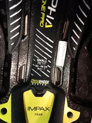 Casco Hockey Warrior Pro Azul