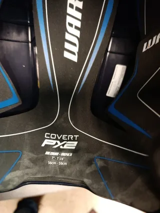 Casco Hockey Warrior Pro Azul