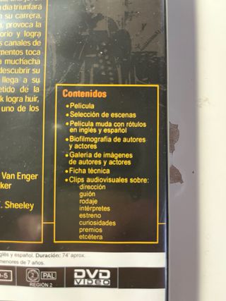 El Fantasma de la Ópera DVD