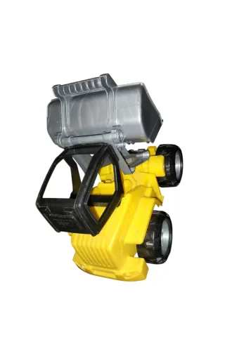 Retroexcavadora Juguete Amarillo