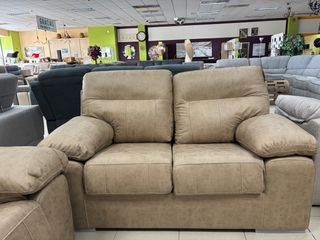 Sofá de 3 y 2 plazas en tela
