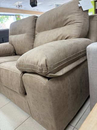 Sofá de 3 y 2 plazas en tela