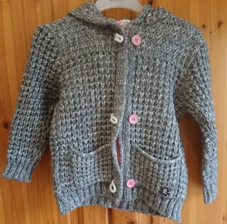 Cardigan Shoeshine 30% Lana Vergine Taglia XS-S