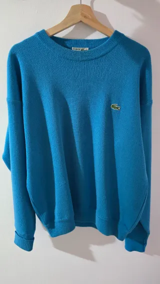 Jersey Lacoste Azul Talla XL