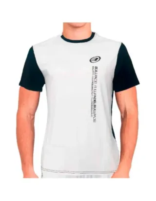 Camiseta hombre Bullpadel Smash Blanca Talla S