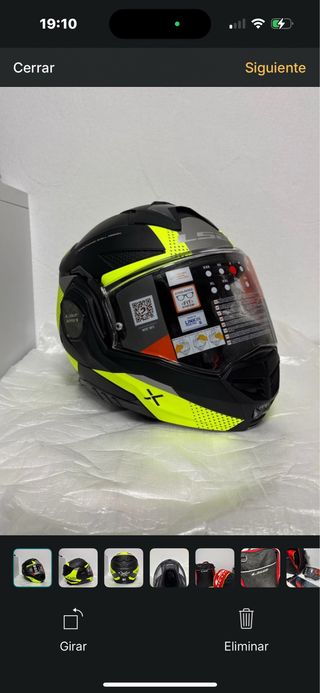 Casco Modular Moto LS2 Advant X Oblivion