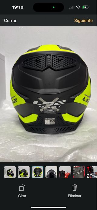 Casco Modular Moto LS2 Advant X Oblivion