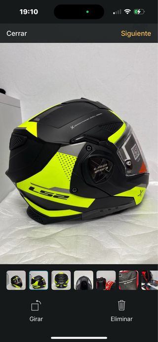 Casco Modular Moto LS2 Advant X Oblivion