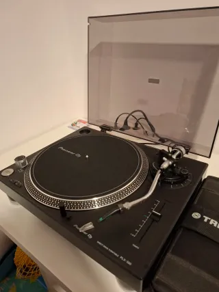 2 x Pioneer PLX 500 + 2 Ortofon Concorde