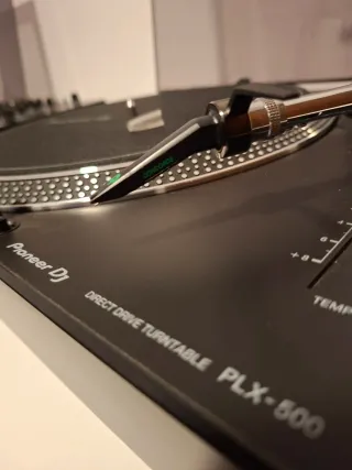 2 x Pioneer PLX 500 + 2 Ortofon Concorde