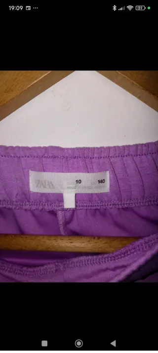 Sudadera morada chica