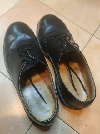 Zapatos Dr. Martens Puntera de Acero Negros