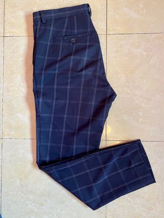 Pantalón cuadros H&M Talla 33