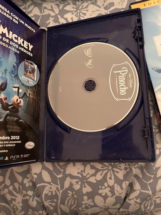 Pack 2 Películas Disney DVD Pinocho y Rey León